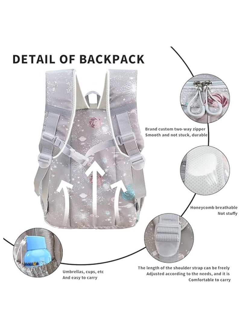School Bags for Girls, Backpack for Kids Girls, School Bookbag for Elementary, Lightweight Single School Bag for Students - Image 4
