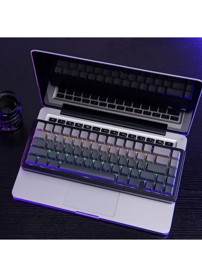 AULA - F65 65% Wireless Mechanical Keyboard, Hot Swappable Greywood V3 Switch Gasket Custom Gaming Keyboard with Five-Layer Padding, RGB Backlit, Bluetooth/2.4GHz/USB-C - Image 1