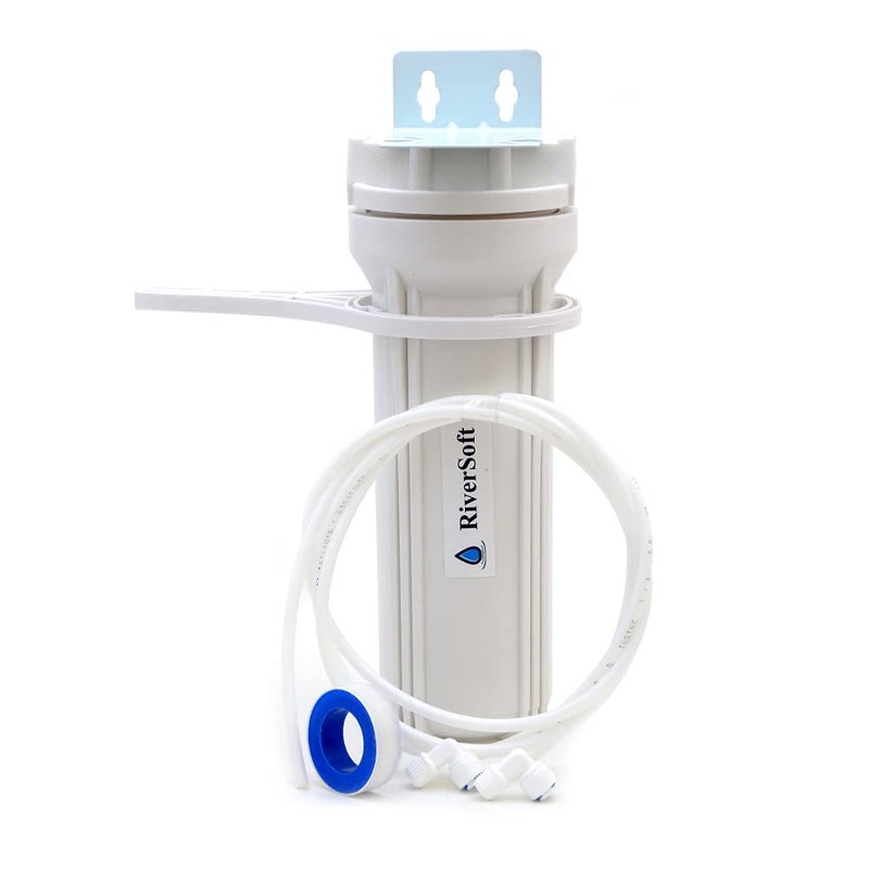 RiverSoft PreRO-10 RO prefilter Heavy housing Assembly | Compatible with All RO Water Purifier (White, PP) - Image 4
