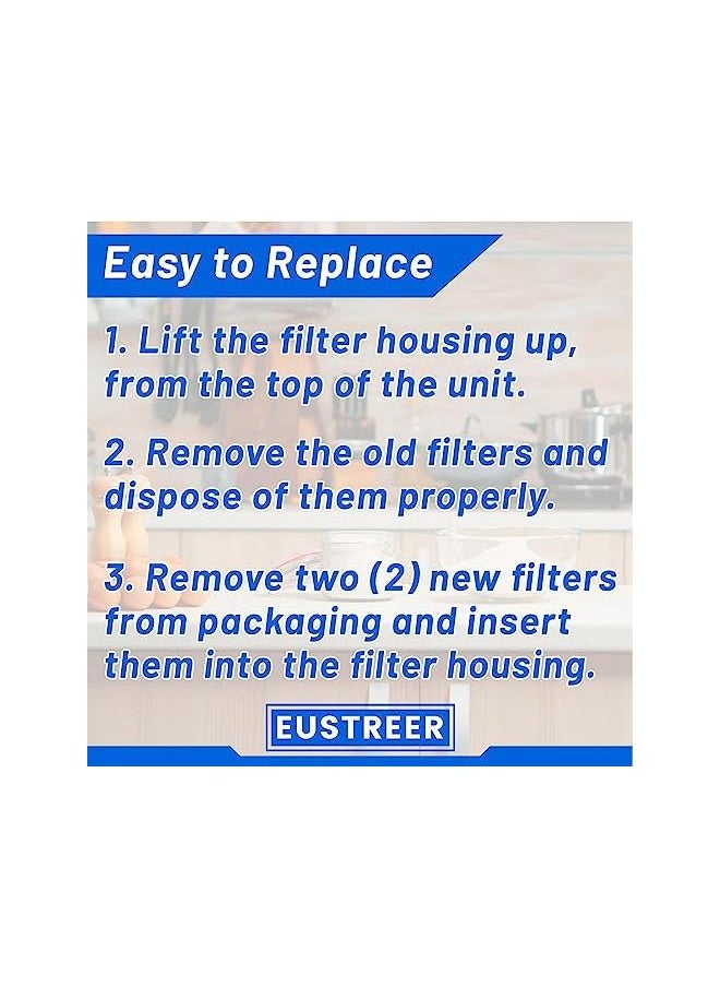 PROMASS - Air Fryer Replacement Filters, Air Fryer OdorErase Filter Replacements OdorErase Filters Air Fryer Accessories Odor Removing Filters OdorErase Accessories for Instant Vortex Air Fryer - Image 1