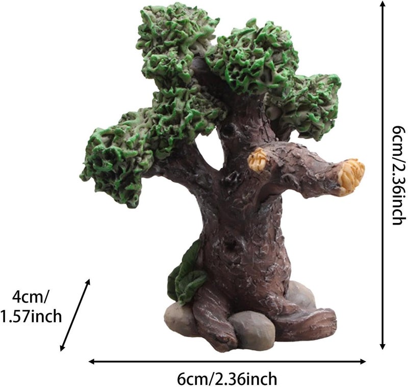 Aquarium Bonsai Tree, Fish Tank Decoration Ornament,Creative,DIY Landscape Accessories,Resin for Gardening Aquarium Decor - Image 2