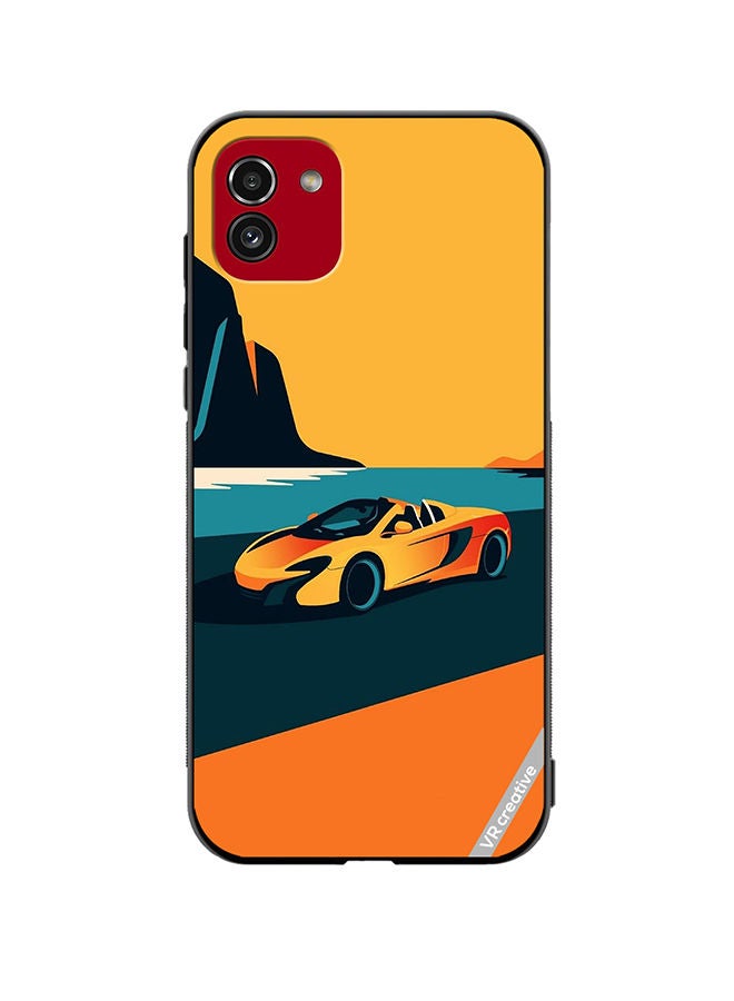 VR CREATIVE Protective Case Cover For Samsung Galaxy A03 Mclaern 720 Design Multicolour - Image 1