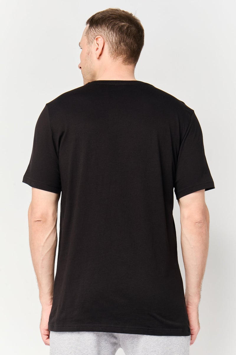 PUMA Men Sportswear Fit Short Sleeve Outdoor T-Shirt, Black - Image 4