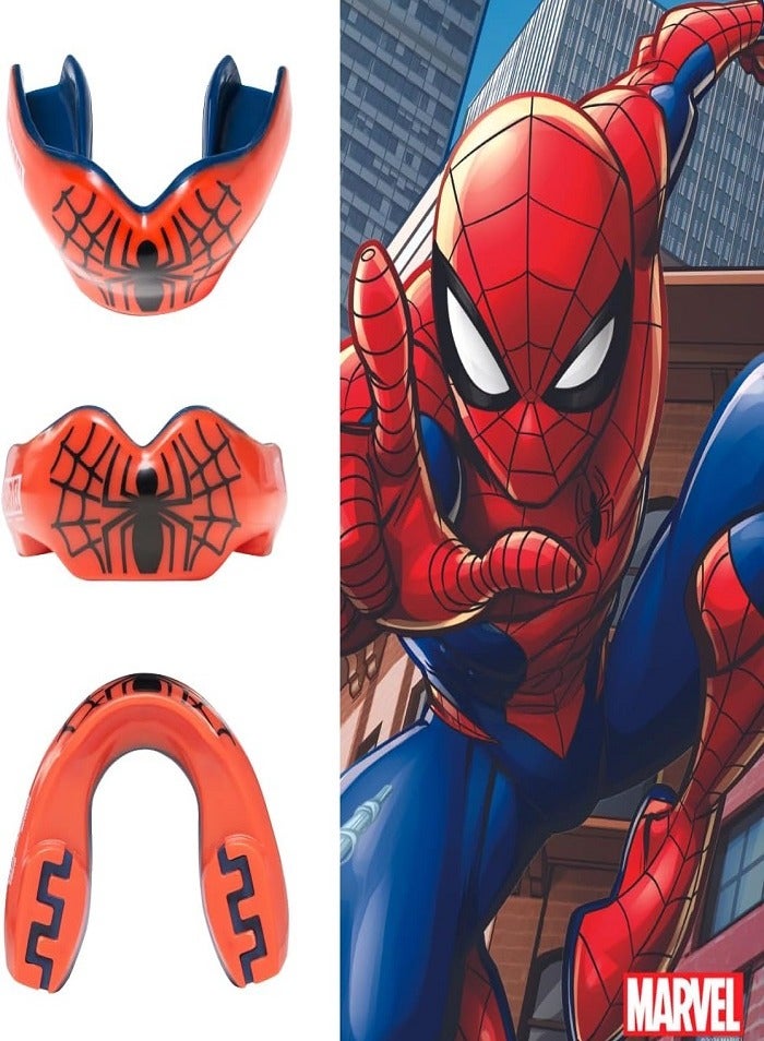 MARVEL Spider-Man Sports Mouthguard for Braces, One Size Remouldable Gum Shield with Case for Boxing, MMA, Rugby, Martial Arts, Judo and All Contact Sports - Image 3