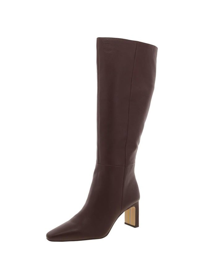 Sam Edelman Women's Knee High Boot, Spiced Pecan Wide Calf, 6 - Image 1