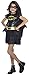 Rubies Costume DC Superheroes Batgirl Sequin Dress Child Costume Small Black - Image 3