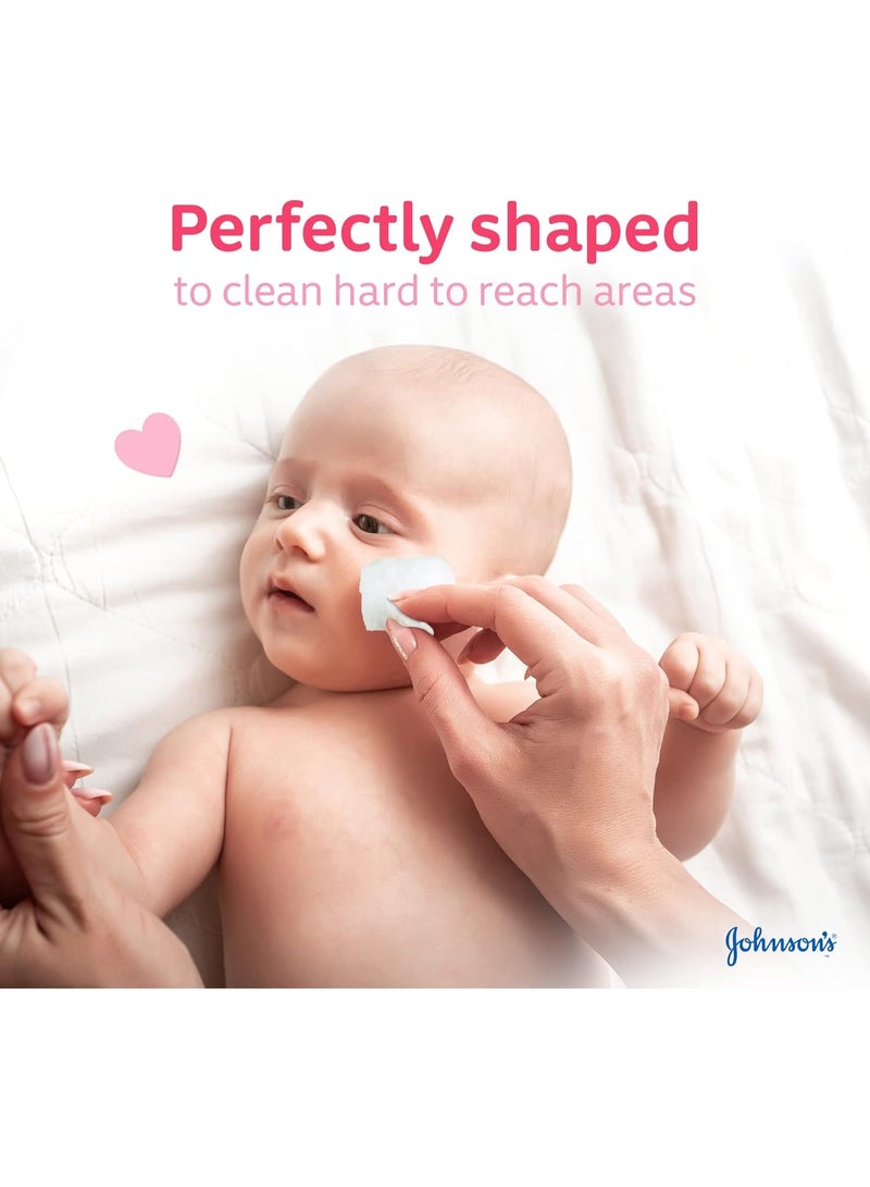 erorex Johnson's Pure Cotton Balls 50 Count Soft Gentle Hypoallergenic Cotton for Baby and Adult Use - Image 2