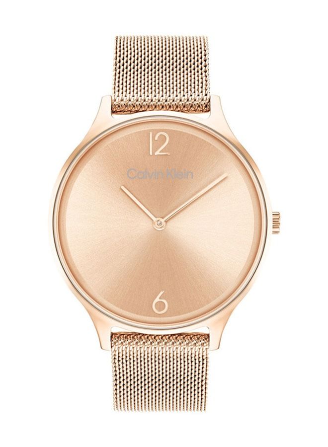 CALVIN KLEIN Women's Analog Round Shape Stainless Steel Wrist Watch - 38 mm - Image 1