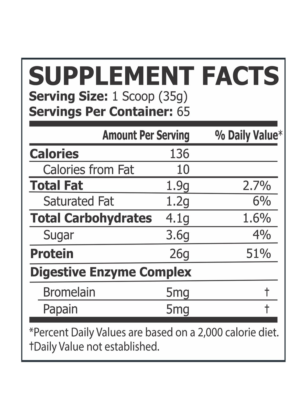 100% Whey Protein Vanilla 5 Lbs 66 Servings