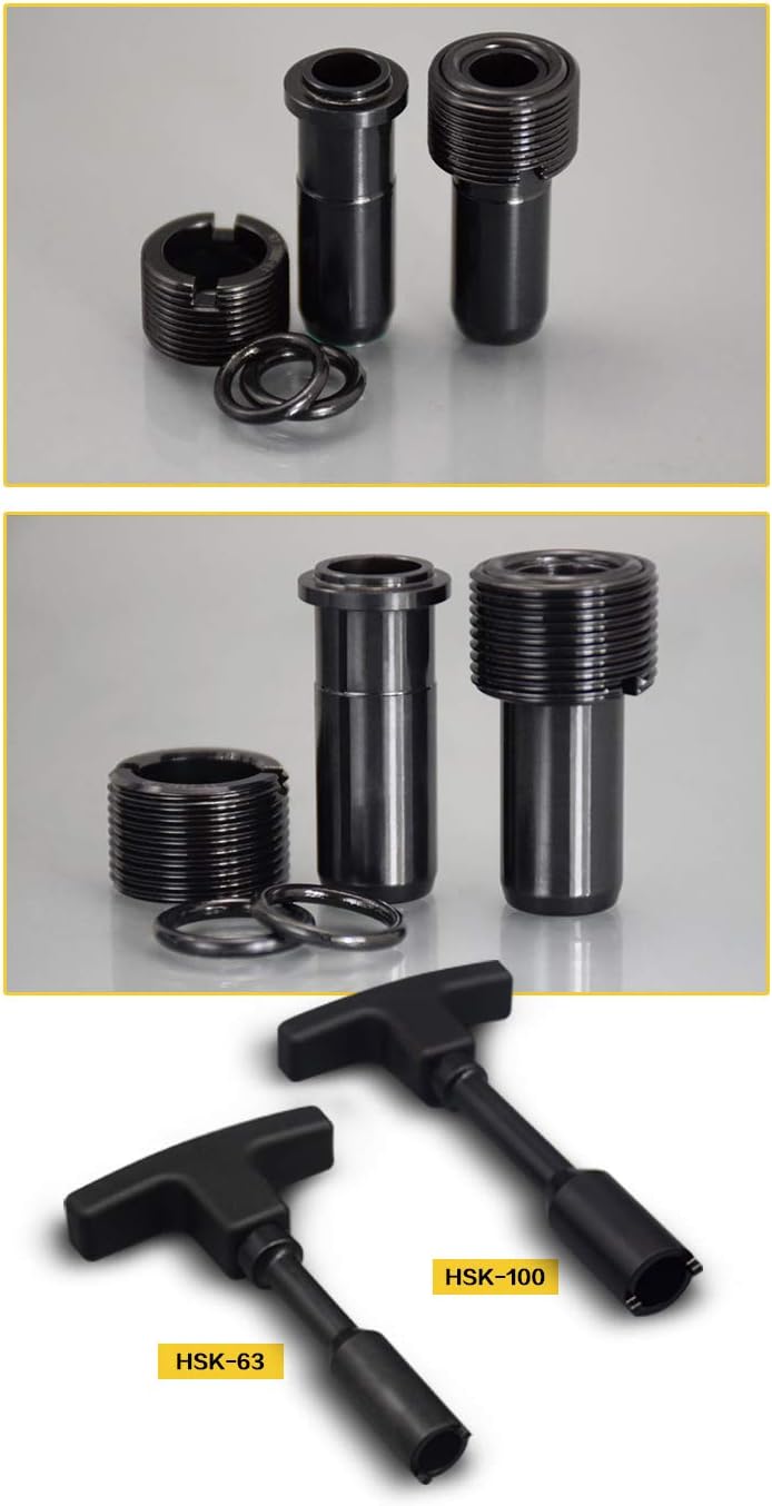 SFX US Stock 10pcs Coolant Pipe, HSK63 Coolant Tube Pipe, For Use With HSK 63 Tool Holder - Image 3