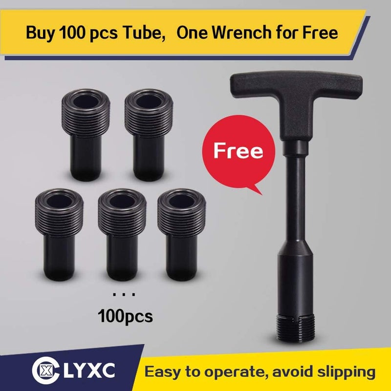 SFX US Stock 10pcs Coolant Pipe, HSK63 Coolant Tube Pipe, For Use With HSK 63 Tool Holder - Image 4