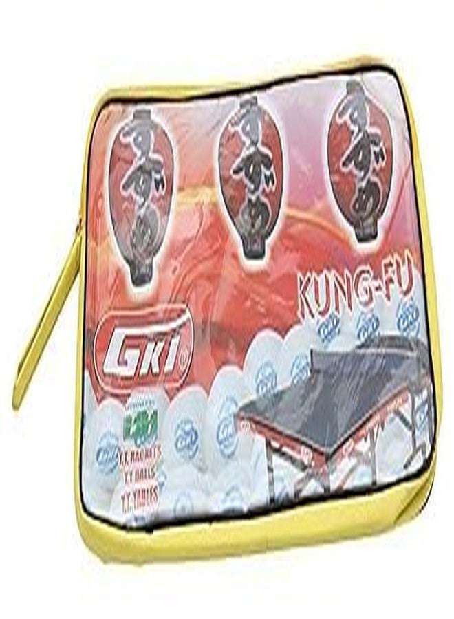GoSpree Kung Fu Table Tennis Wooden Racket | TT Racket | Adults & Kids (Pack of 1) - Image 4