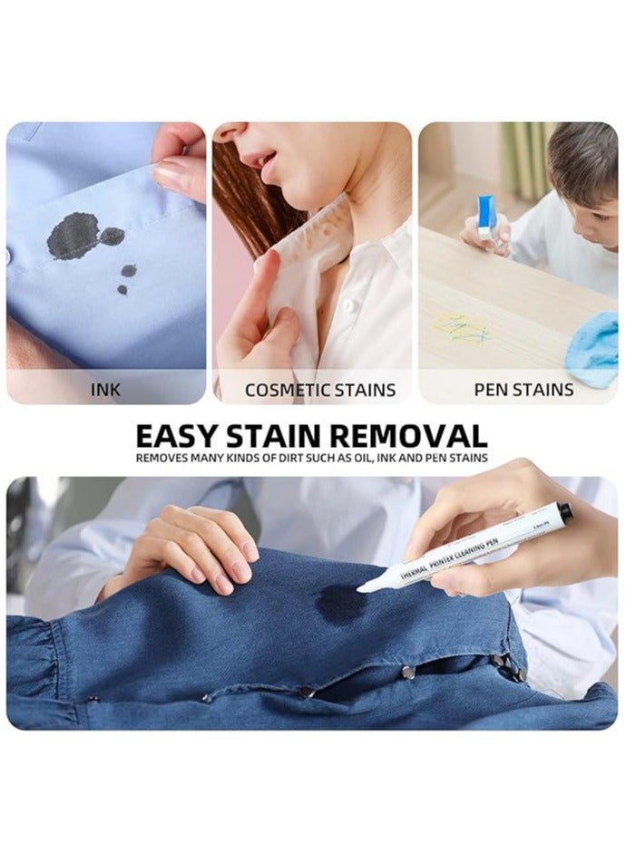 erorex Thermal Printer Cleaning Pen, Universal Printer Printhead Cleaning Pen Cleaning Kit, Thermal Print Head Cleaning Pen for Card Printer Thermal Printer, 12 Pcs - Image 3