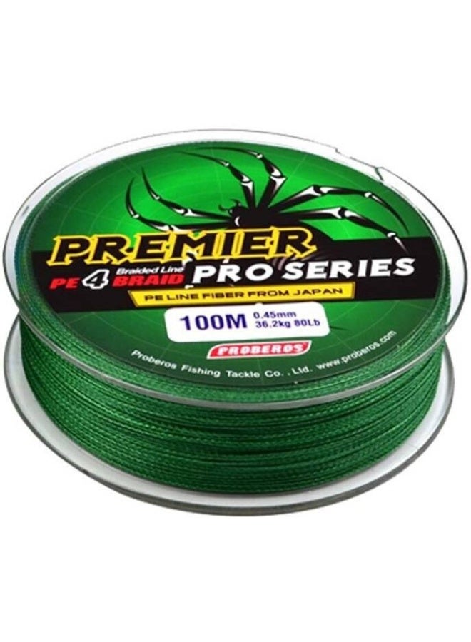 Zoriada ZORIADA Braided Fishing Line  (Green)