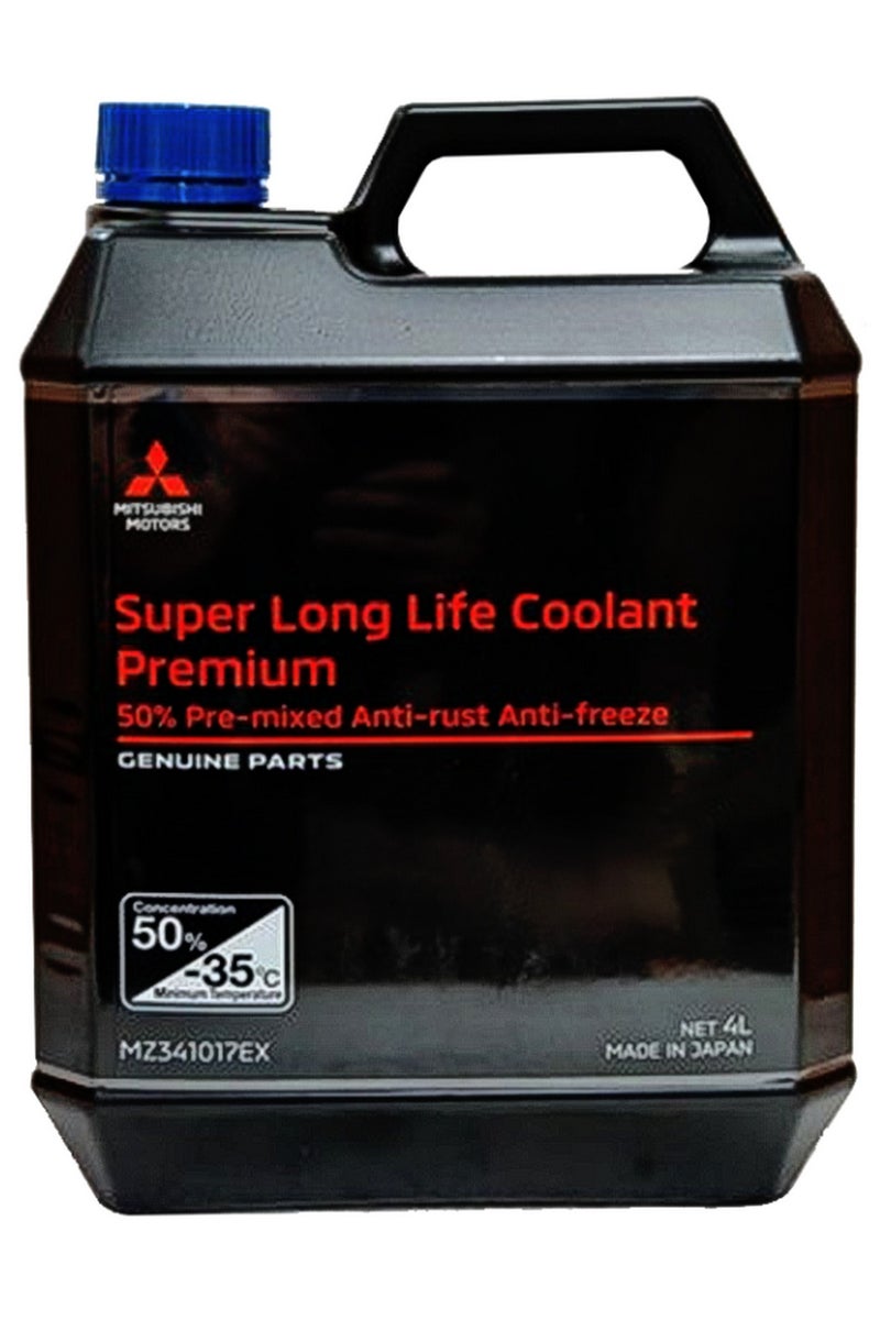 Mitsubishi Genuine Mitsubishi Coolant - Super Long Life Coolant Premium - 4L [Blue Color] - Image 1