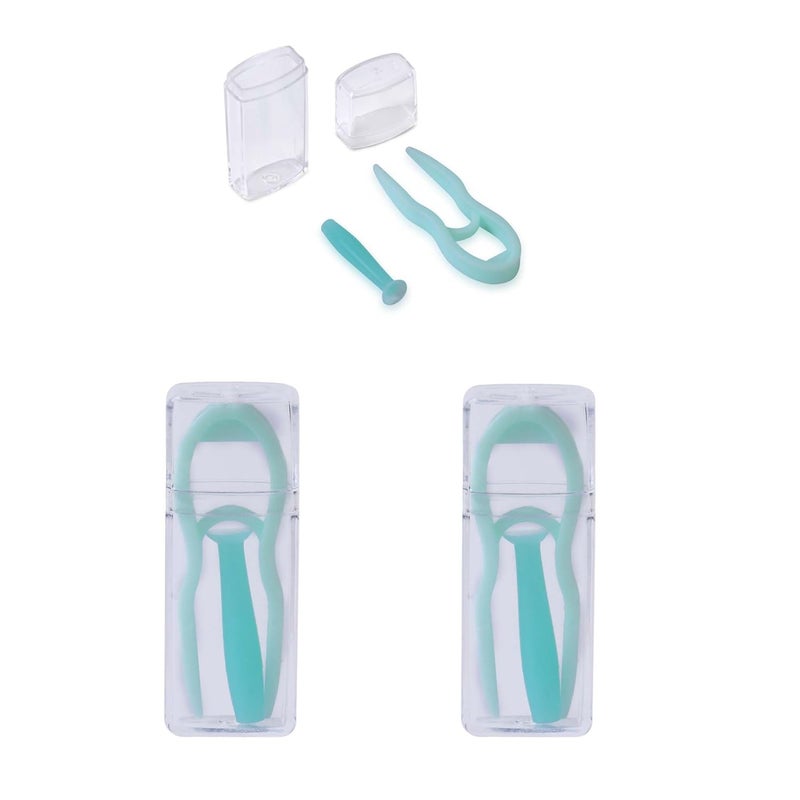 FREDDY Contact Lens Applicator and Removal Tool. Applicator and Removal (Aqua) (2) - Image 1