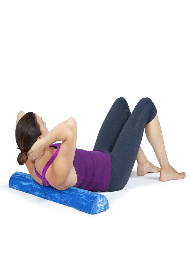 او بي تي بي أسطوانة تدليك إسفنجية نصف دائرية ناعمة الكثافة من OPTP PRO-Roller، بطول 36 بوصة - أسطوانة تدليك إسفنجية منخفضة الكثافة للعلاج الطبيعي والتدليك والتمارين الرياضية، 36 بوصة × 6 بوصات × 3 بوصات - Image 5