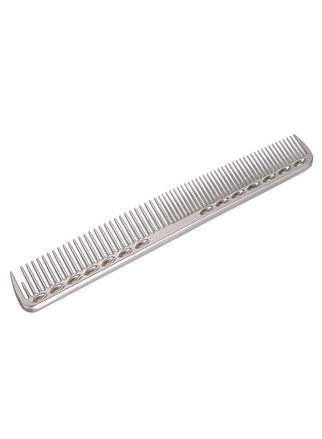 Fiasco Stainless Steel Hair Comb Professional Hair Salon Hairdressing Steel Comb Hair Cutting Metal Comb Silver - Image 5