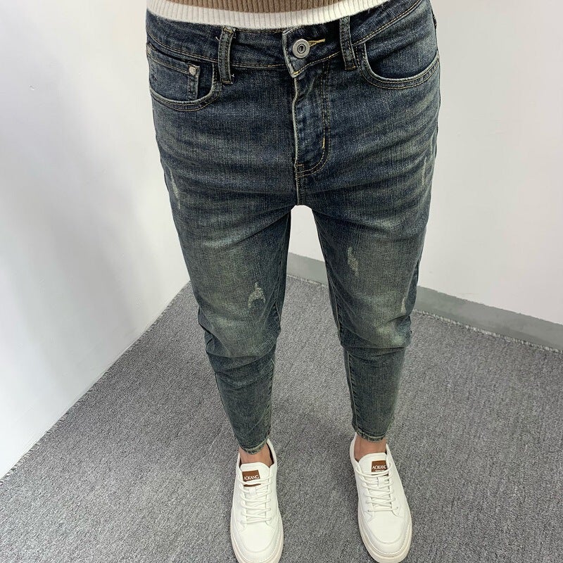 Unisex Casual Daily Denim Jeans - Image 3