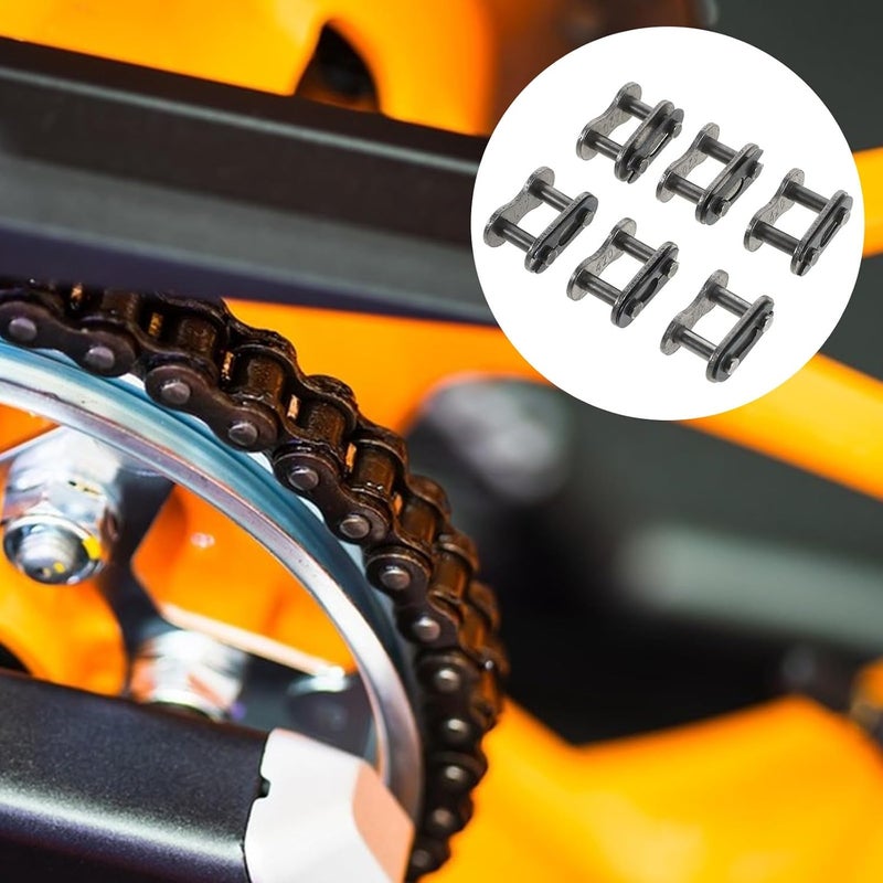 Heavy-duty Motorcycle Chain Connector 420 Chain Link Coupler 10pcs for Off-road Bikes Atv Dirt Bikes Replacement Links - Image 4