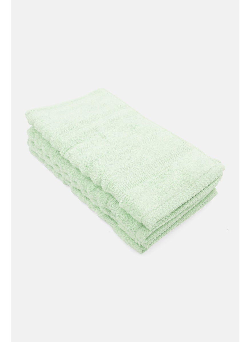 Nanette lepore - 4 Piece Hand Towels 40 H x 70 L cm, Green - Image 1