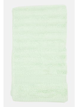 4 Piece Hand Towels 40 H x 70 L cm, Green