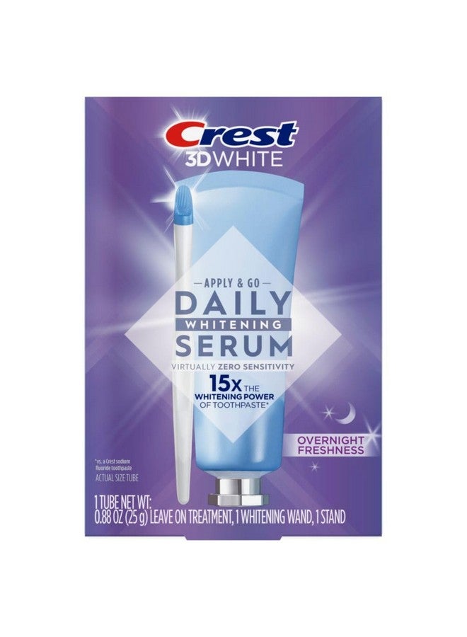كرست سيروم كريست ثري دي وايت لتبييض الأسنان يوميًا، انتعاش ليلي، علاج يُترك على الأسنان - Image 1