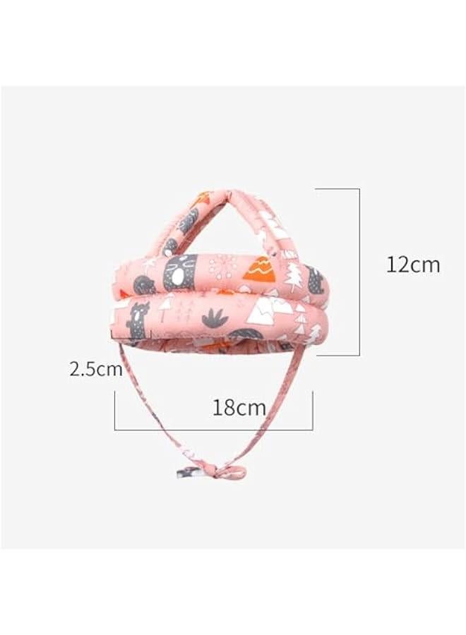 HOOKOR Infant Safety Helmet No Bumps Safety Head Cushion Bumper Bonnet, Adjustable Protective Cap Child Safety Headguard Hat for Running Walking Crawling (Grey) - Image 4