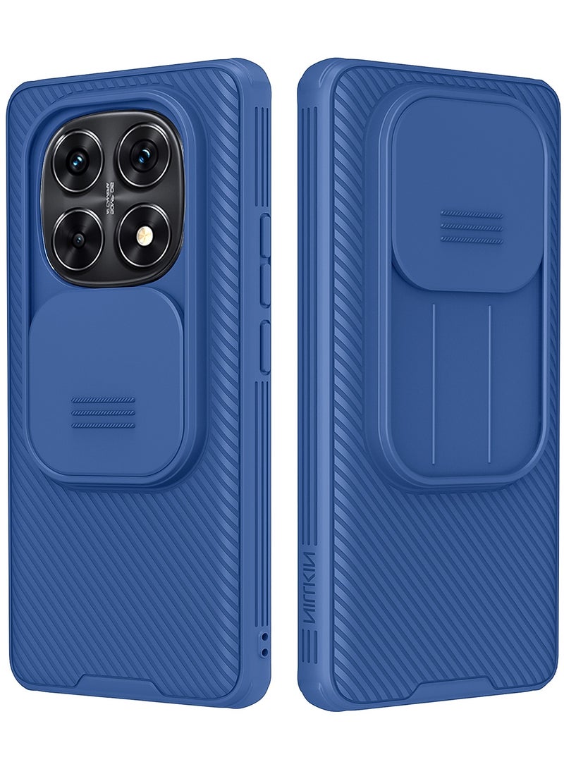 Nillkin For Xiaomi Redmi Note 14 Pro+ 5G Case, Camera Lens Protection Slide Cover, TPU+PC Shockproof Bumper Back Cover, Anti-Fingerprint Mobile Phone Case, 14 Pro+ Slim Fit Protective Casing - Image 1