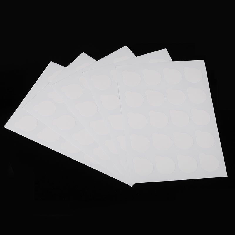 100pcs Disposable Eyelash Glue Holder Pallet Eyelash Extension Glue Pads Stand On Eyelash Glue Patches Sticker Small Size 2.5cm - Image 3