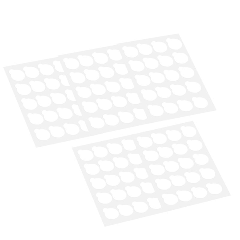 100pcs Disposable Eyelash Glue Holder Pallet Eyelash Extension Glue Pads Stand On Eyelash Glue Patches Sticker Small Size 2.5cm - Image 2