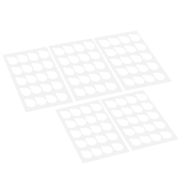 100pcs Disposable Eyelash Glue Holder Pallet Eyelash Extension Glue Pads Stand On Eyelash Glue Patches Sticker Small Size 2.5cm - Image 1