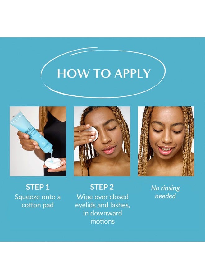 Talika Lash Conditioning Cleanser - Eye Makeup Remover, Leave-in Make Up Remover for Sensitive Eyes and Fragile Eye Lashes - Oil Free Gel - For Waterproof Makeup - 3.3 fl oz - Image 4