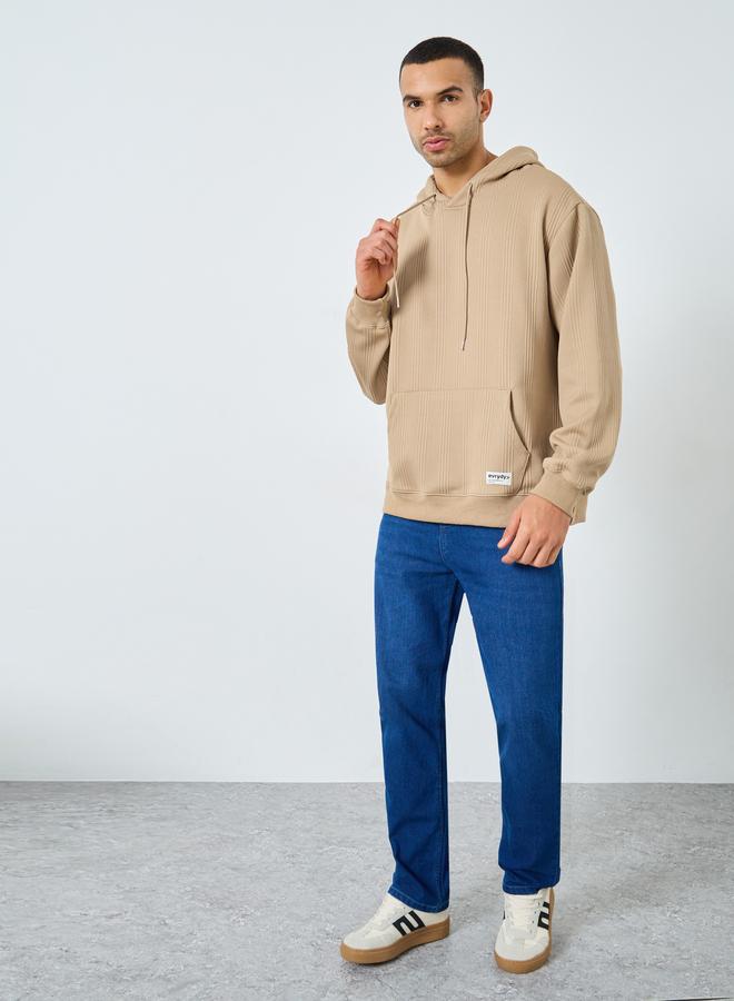 ستايلي هودي واسع مضلع - Image 2