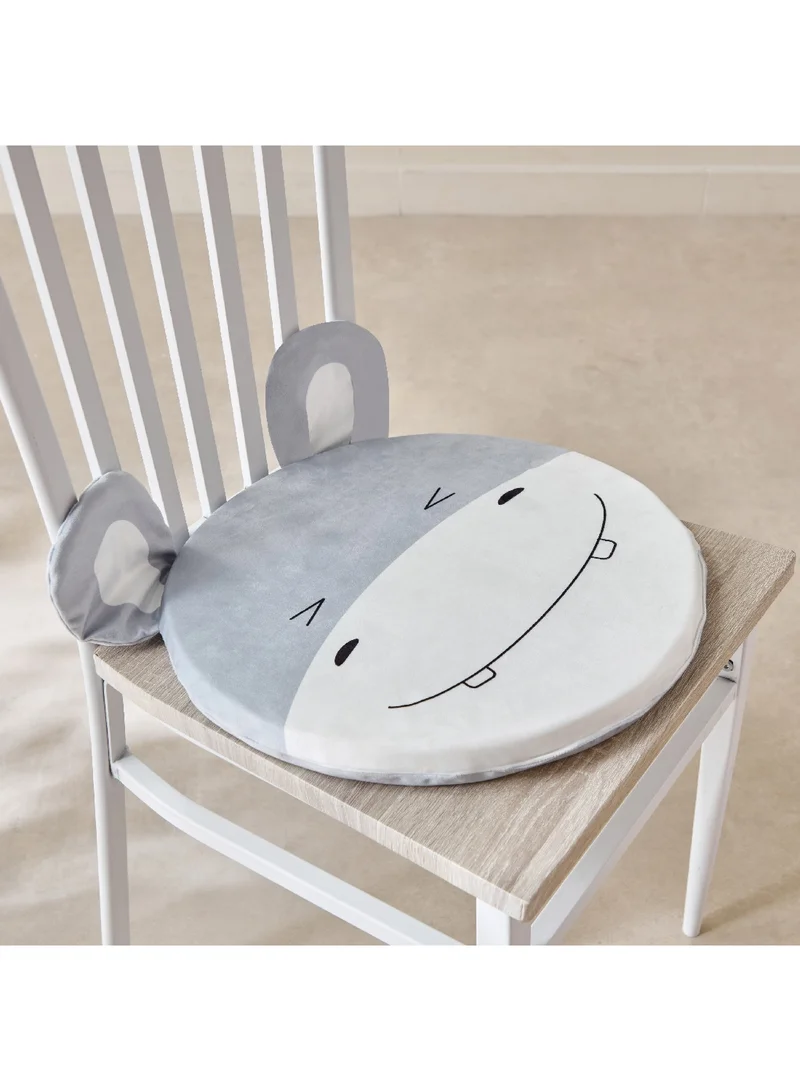 Home Box Playland Hippo Printed Chair Pad 4 x 40 x 40 cm