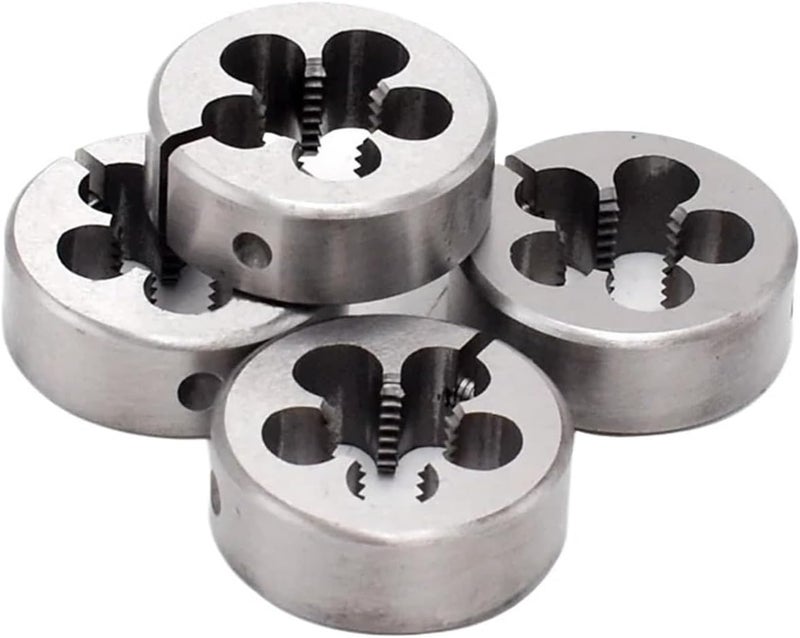 Threading die, Metric die, Thread die, HSSE Metric Adjustable AR-D Threading Die M1 .2 .4 .5 .6 .7 .8 M2 3 Round Dies(M2x0.4) - Image 1
