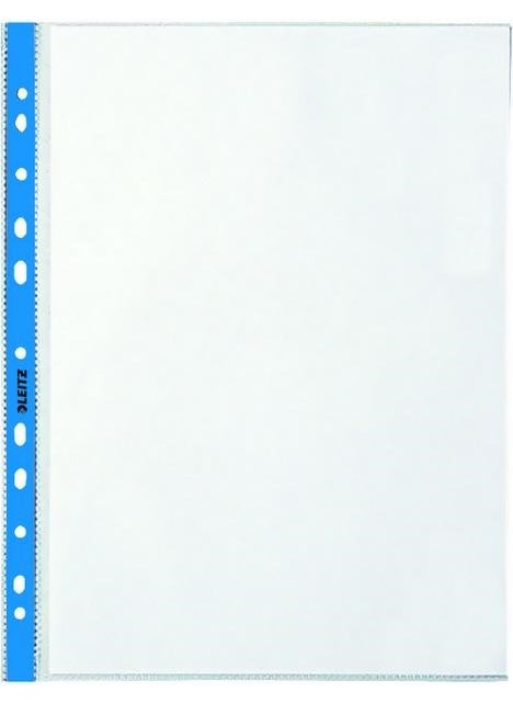 LEITZ Bag File A4 100 Pcs Crystal Blue L-4700 