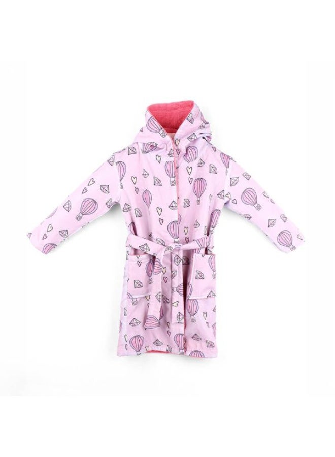 Mamas Gift Waterproof Hooded Swim Towel Robe for Kids – Quick-Dry Absorbent Bathrobe | Beach, Pool & Bath Cover Up 6-8 Years)