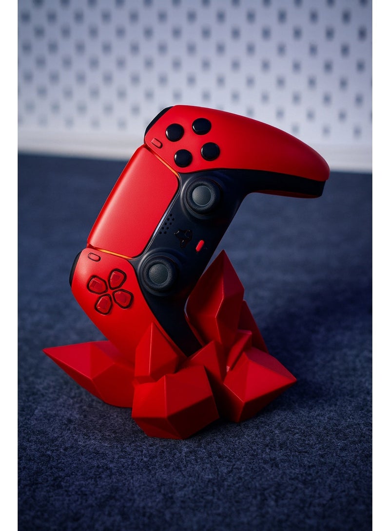 Crystal-Design Controller Stand – Compatible with PS5, Xbox & Gamesir – Durable Plastic Holder - Image 4