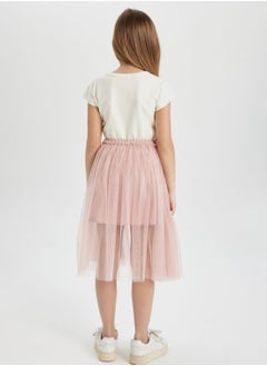 DeFacto Girl Elastic Waisted Tulle Skirt  - Image 2