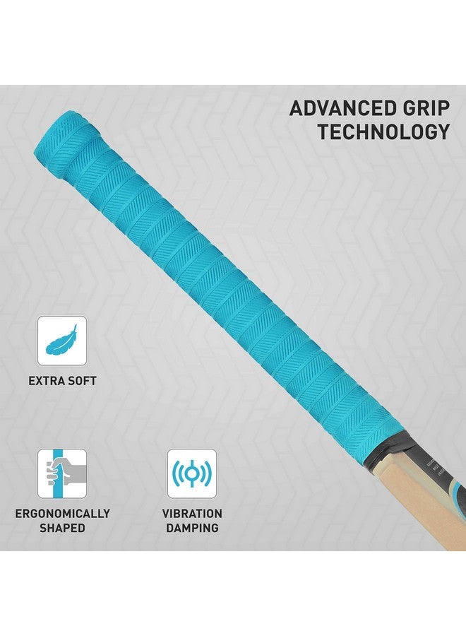 GM Neon 202 Kashmir Willow Cricket Bat for Leather Ball | Size-5 | Light Weight | Ready to Play| Free Cover| - Image 4