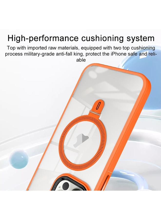 S-TOP Case For iPhone 14 Pro Shield Armor MagSafe Holder Phone Case - Image 5