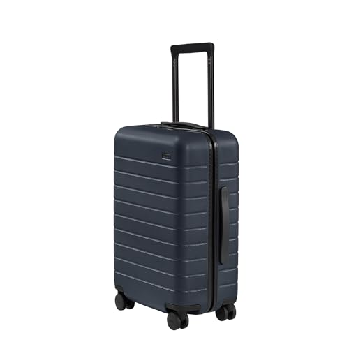 Away Carry-On Luggage, Lightweight Hardside Suitcase with Spinner Wheels, 22 Inch Airline Approved, TSA Lock, Navy Blue - Image 1