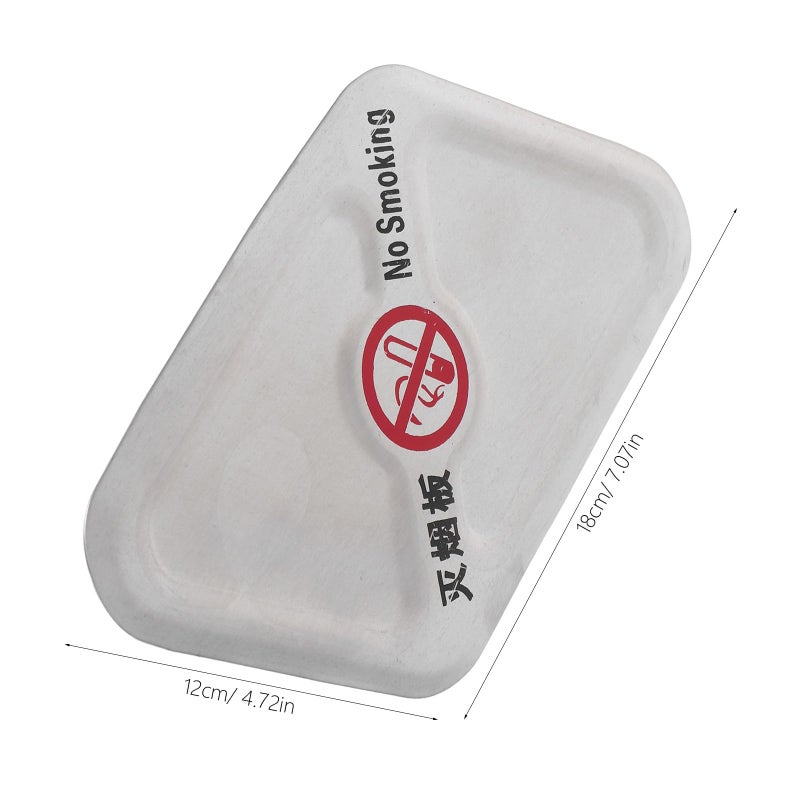 Stainless Steel Outdoor Ashtray Insert with Lid for Trash Cans Commercial Smoking Receptacle - Image 3