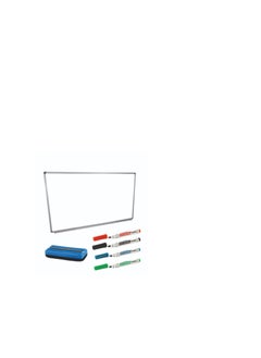 Terabyte WHITEBOARD 30X45 with Whiteboard Eraser and 4 Whiteboard Markers  - Image 1
