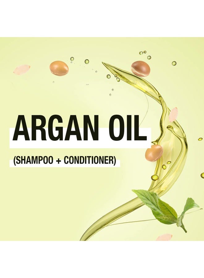 Inoar Argan Oil Shampoo & Conditioner Set - Hydrating, Moisturizing, Nourishing, Shine for Dry Damaged Hair - Repair, Hydration & Strengthen Chemically Treated Hair for Men and Women, 67.6 Fl Oz - Image 2