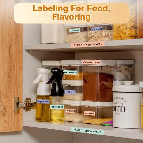 Phomemo D30 Continuous Labels, D35 Q30 Q31 Q32 Q30S Long Label Tape, Black on Lavender, White, Pink Long Sticker Thermal Paper Self-Adhesive D30 Label Tape, 15 x 6m (19/32 x 2367/32) Long Tape, 3-Roll - Image 3