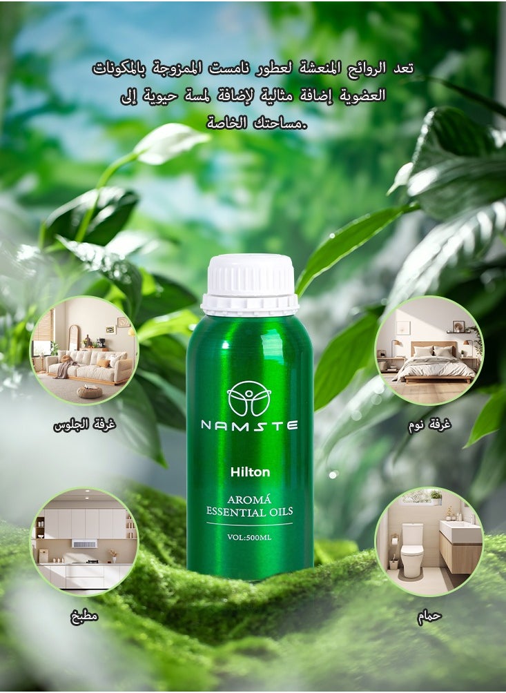 NAMSTE - Aromatherapy oil rich fragrance, warm coverage to create a fresh aroma 500ML-Hilton - Image 1