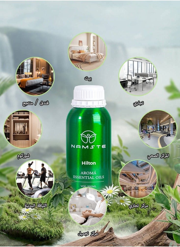 NAMSTE - Aromatherapy oil rich fragrance, warm coverage to create a fresh aroma 500ML-Hilton - Image 1