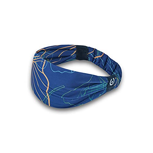 Coreteq Printed Multifunction Sports Sweatband Headband Microfiber Men and Women (Moderna) - Image 3